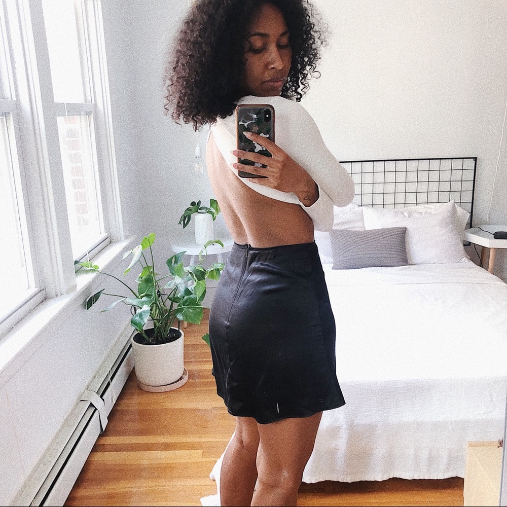 M.A.C x Nasty Gal Open Back Top
